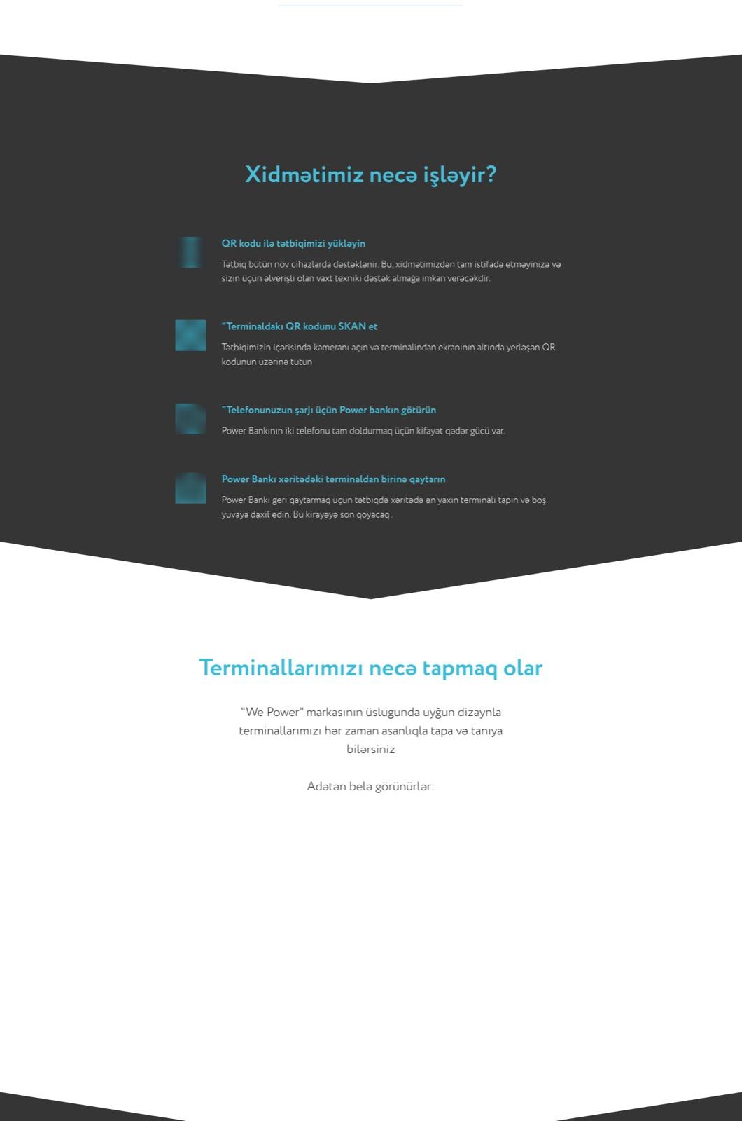 WePower — Veb Sayt və Mobil Tətbiqlər